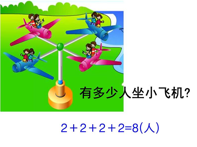 北师大版数学二年级上册 3.2 儿童乐园(12)（课件）第3页