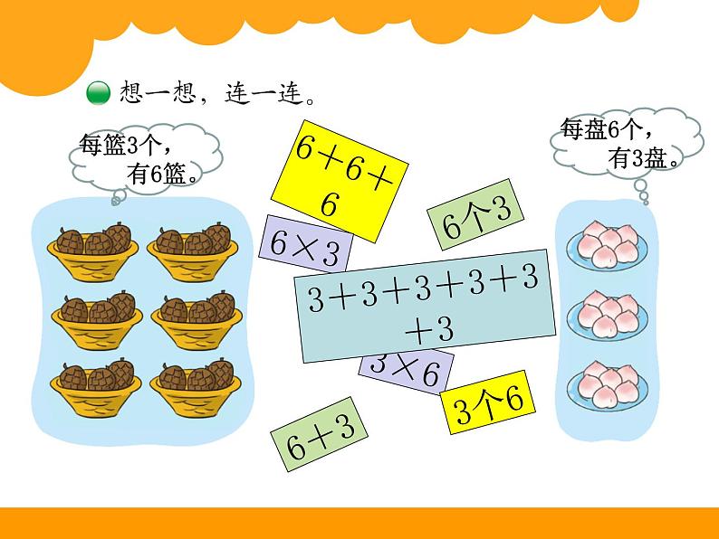 北师大版数学二年级上册 3.4 动物聚会（课件）第3页