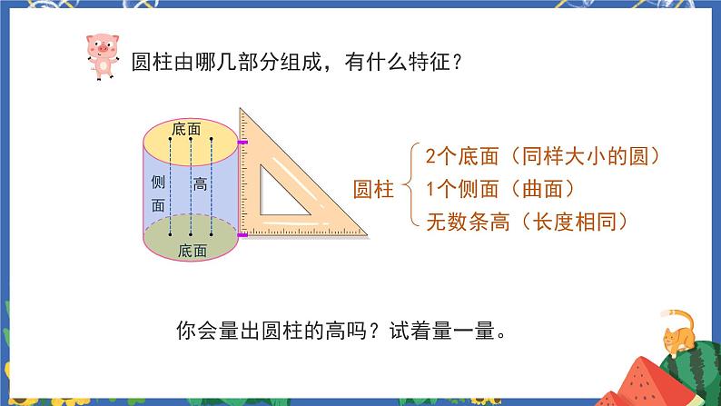 3.1圆柱的认识 课件PPT+教案+练习04