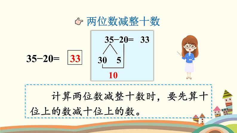 100以内的加法和减法（一） 整理与复习 课件07