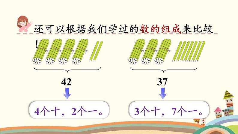 100以内数的认识 第3课时 比较大小 课件06