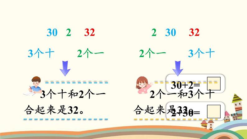 100以内数的认识 第7课时 整十数加一位数及相应的减法 课件05