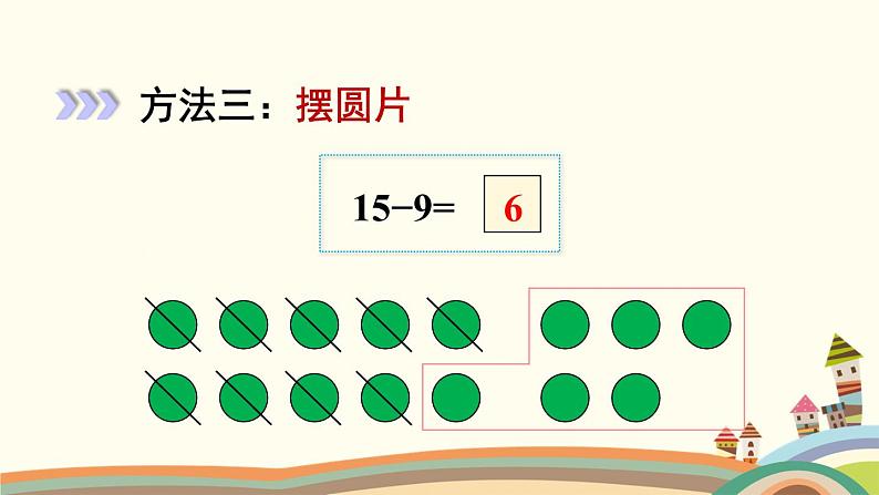 20以内的退位减法 第1课时 十几减9 课件第8页