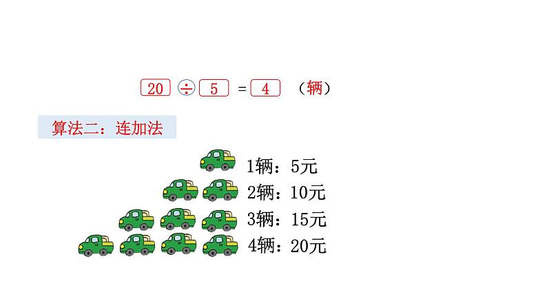 2021-2022学年度北师版二年级数学上册课件 第6课时  小熊开店第5页