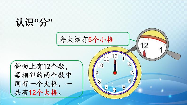 人教版二年级上册第七单元第1课时 认识时间 同步课件第4页