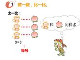 1.3 比較（23）（課件）數(shù)學(xué)一年級上冊-西師大版