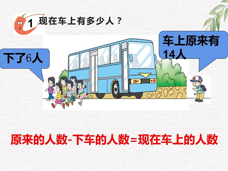 6.3 14、15减几（13）（课件）数学一年级上册-西师大版第4页