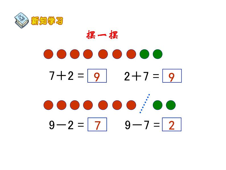 2.3 8，9的加减法（15）（课件）数学一年级上册-西师大版第5页