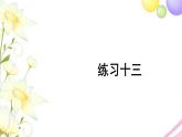 人教版二年級數(shù)學(xué)上冊 練習(xí)十三 PPT課件
