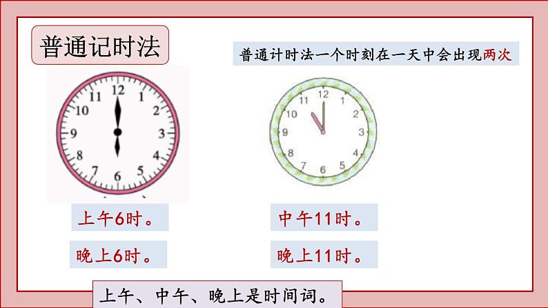 北师大版三年级数学上册一天的时间课件PPT03