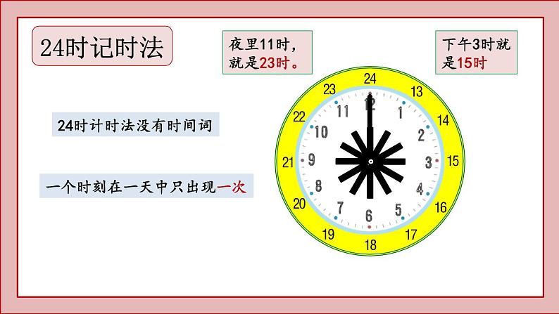 北师大版三年级数学上册一天的时间课件PPT04