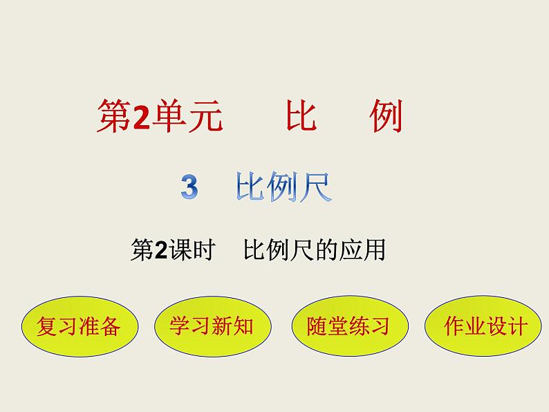 北师大版数学六下2.3 比例尺ppt课件（送教案+练习）01