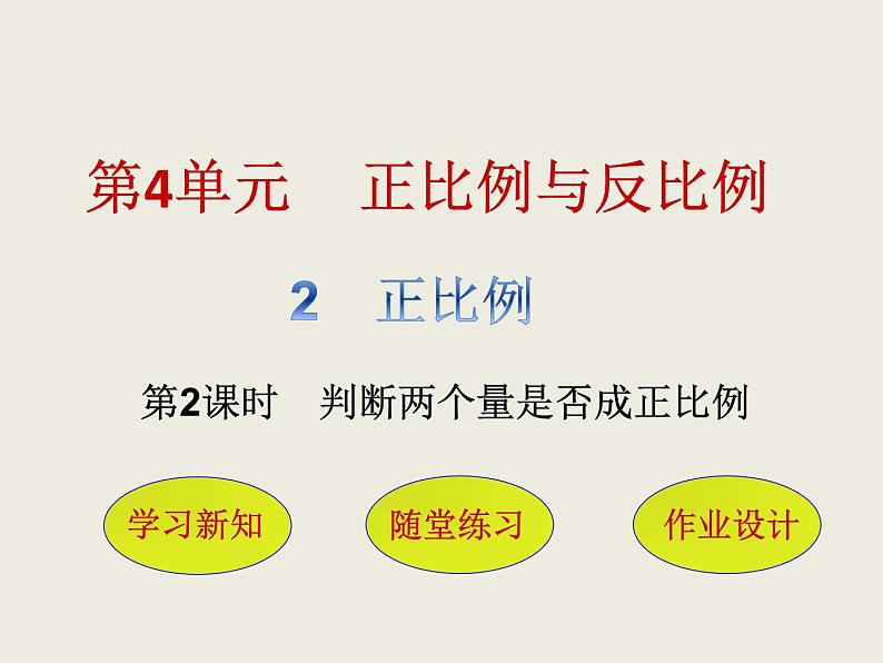 北师大版数学六下4.2 正比例ppt课件（送教案+练习）01