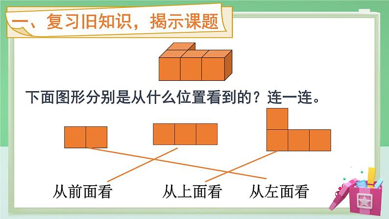 人教版五年级下册-第一单元-观察物体-第1课时 观察物体（1）【课件】第2页