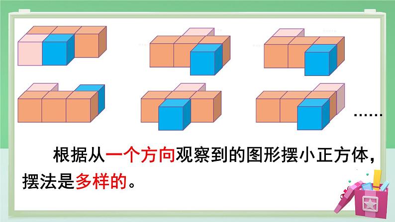 人教版五年级下册-第一单元-观察物体-第1课时 观察物体（1）【课件】第8页