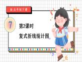 人教版数学五年级下册-第七单元第2课时 复式折线统计图【课件】
