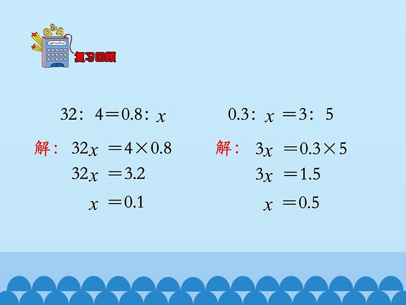 冀教版数学六年级上册 二 比和比例-简单应用-第二课时_课件03