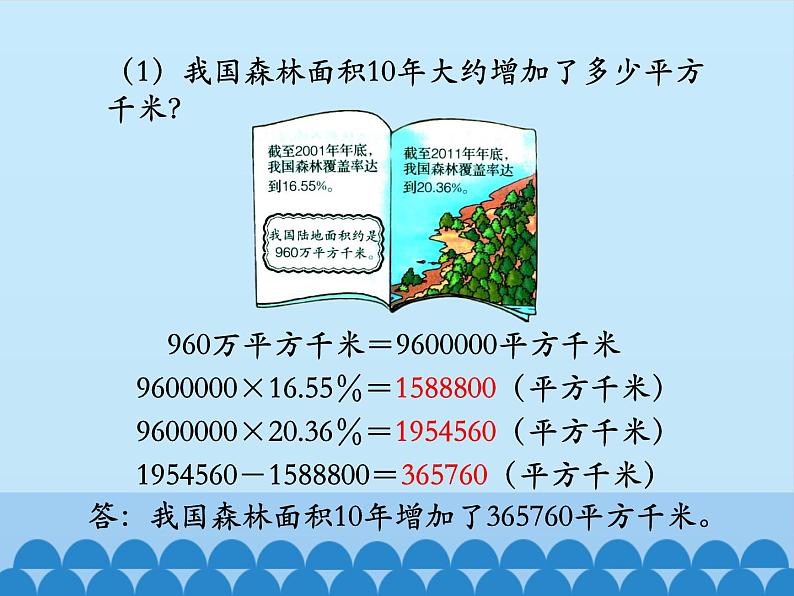 冀教版数学六年级上册 三 百分数-简单应用-第二课时_课件第4页