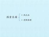 冀教版数学六年级上册 八 探索乐园 复习课件