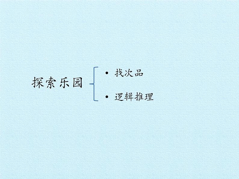 冀教版数学六年级上册 八 探索乐园 复习课件02