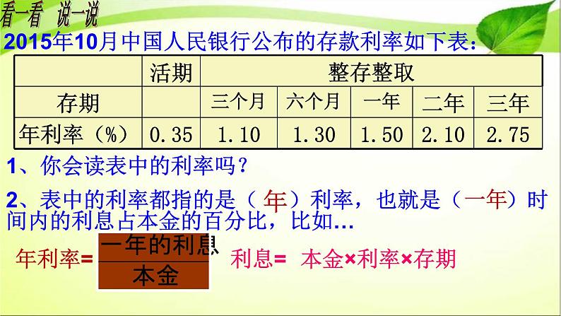 利息PPT课件免费下载04