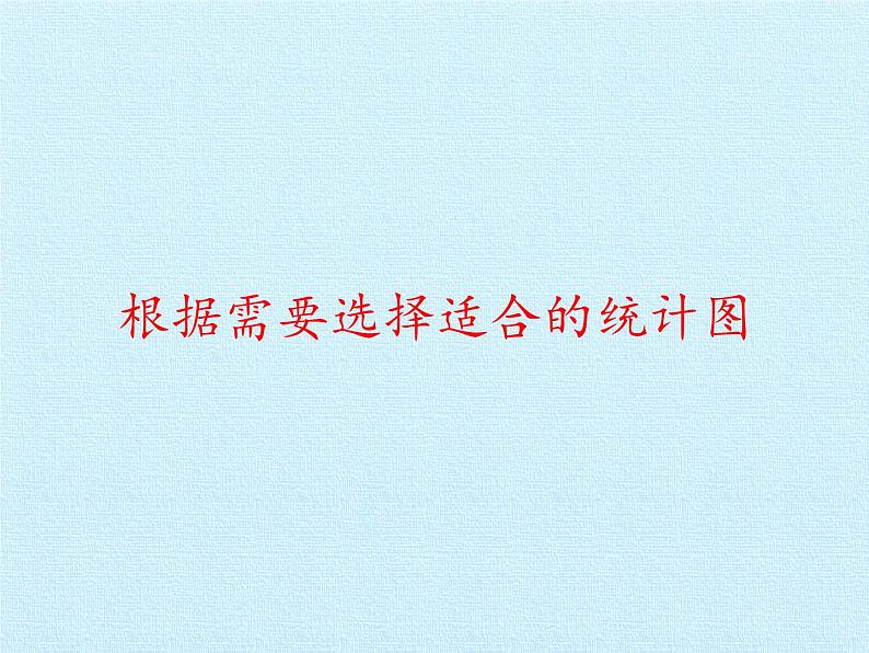 冀教版数学六年级上册 七 扇形统计图 复习课件05