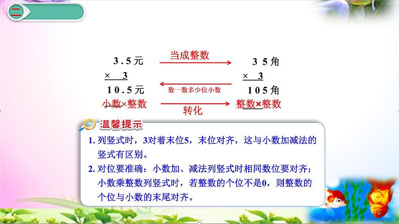 部编人教版五年级上册数学1.1小数乘整数讲解视频+课本习题讲解+考点+PPT课件【易懂通课堂】07