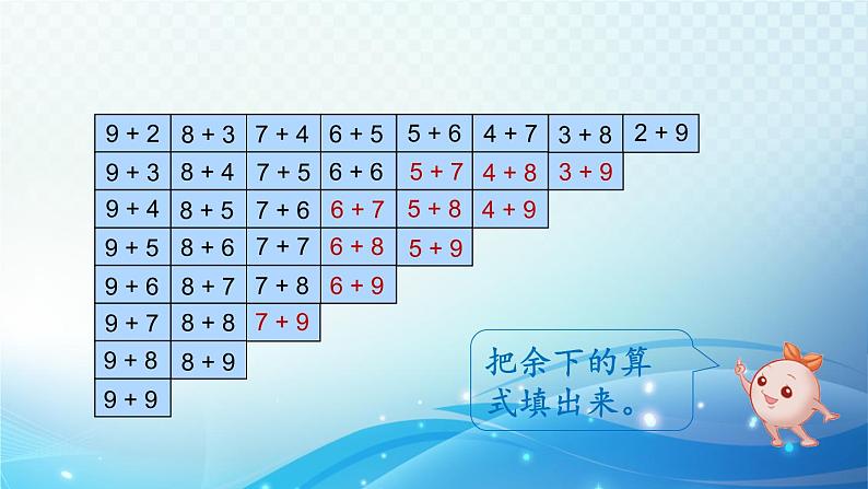 人教版一年级上册第八单元 整理和复习（1） 同步课件第7页