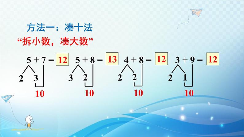 人教版一年级上册第八单元第4课时 5、4、3、2加几 同步课件第4页