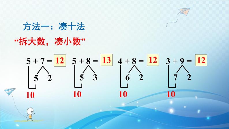 人教版一年级上册第八单元第4课时 5、4、3、2加几 同步课件第5页