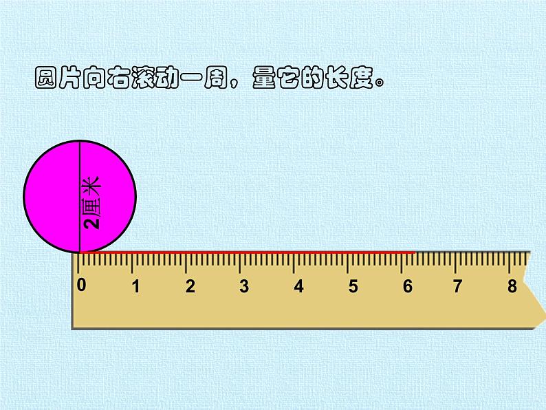 冀教版数学六年级上册 四 圆的周长和面积 复习课件第7页