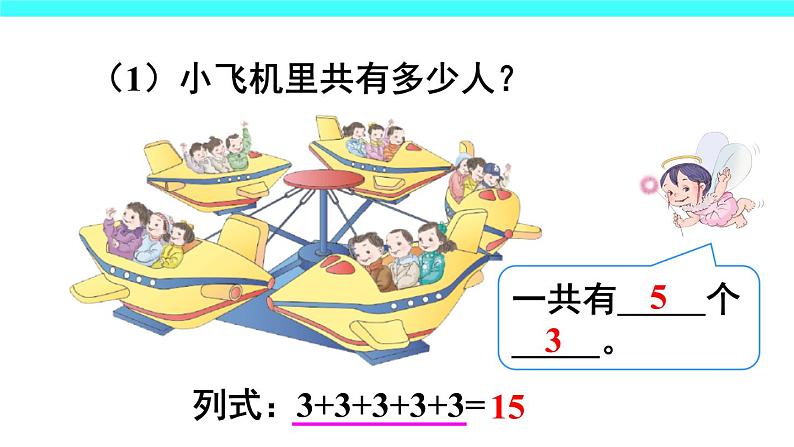 4 表内乘法（一）1.乘法的初步认识第1课时 乘法的初步认识（课件）-2021-2022学年数学二年级上册-人教版05