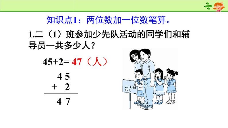 2 100以内的加法和减法（二）1.加法练习课（课件）-2021-2022学年数学二年级上册-人教版第3页