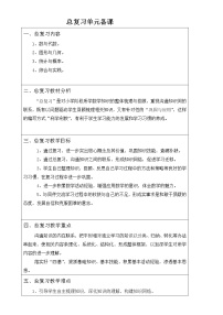 北师大版六年级下册数与代数教学设计