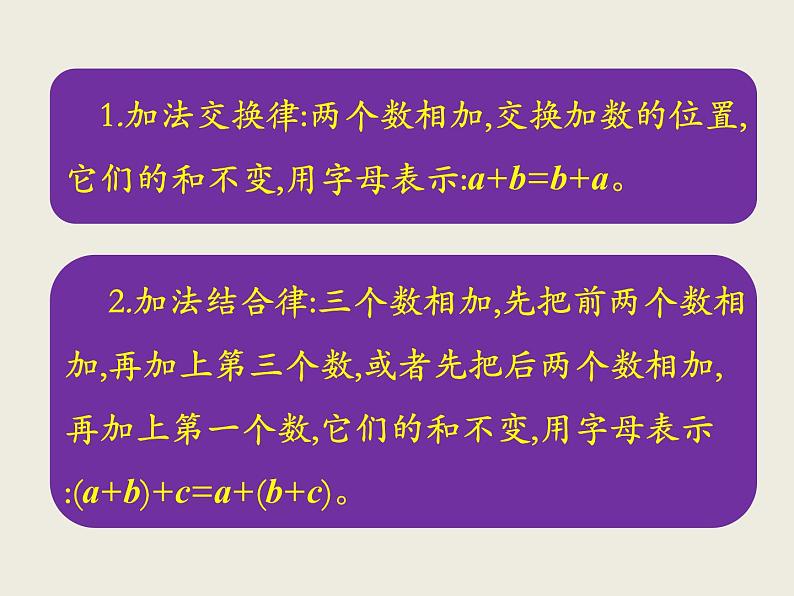 北师大版数学六下  运算律（课件）03