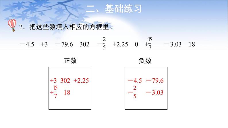 六年级数学下册课件：1《负数》人教版  21张第8页