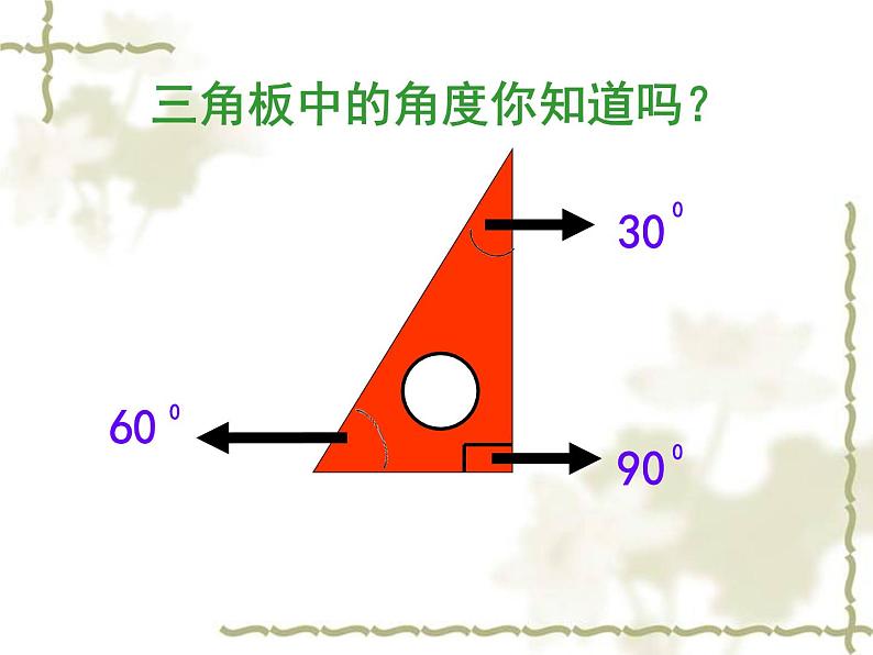 北师大版 数学四年级上册 2.6 角的度量（二）(6)（课件）02