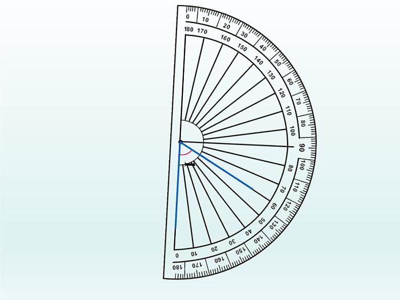 北师大版 数学四年级上册 2.6 《角的度量（二）》（课件）第8页