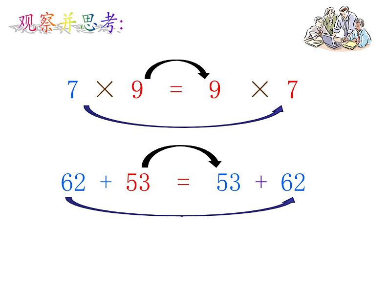 北师大版 数学四年级上册 4.2 加法交换律和乘法交换律_课件1（课件）04