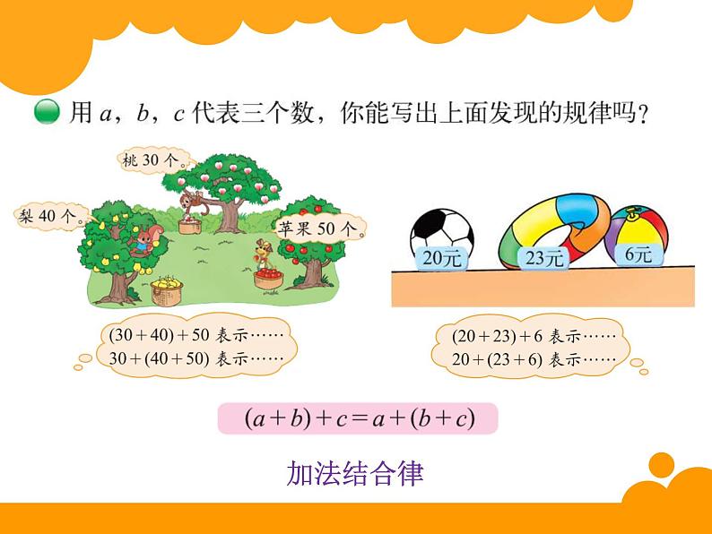 北师大版 数学四年级上册 4.3 加法结合律（课件）05