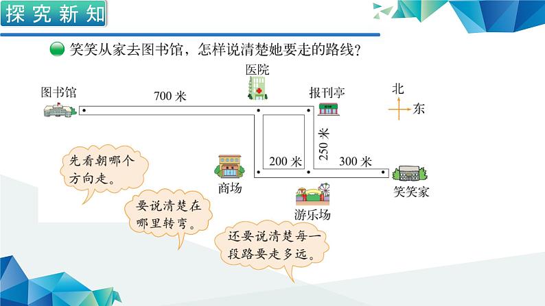 北师大版 数学四年级上册 5.1 去图书馆（课件）02