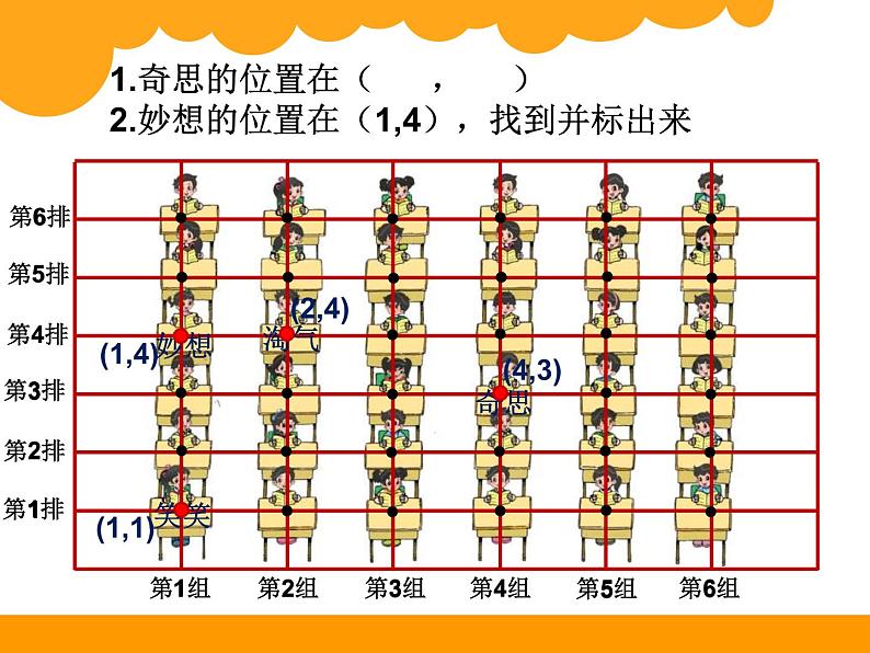 北师大版 数学四年级上册 5.2 确定位置(13)（课件）第4页