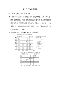 2021学年一 扇形统计图同步测试题