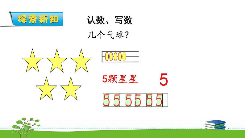 5.2《认识10以内的数》 认识1-5 课件+教案+练习08