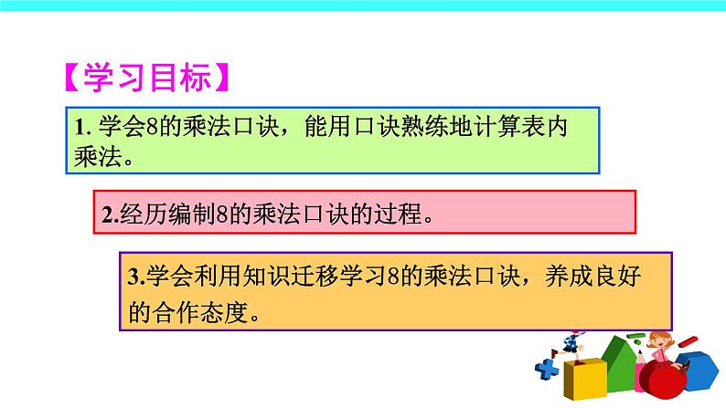 6 表内乘法（二）第2课时 8的乘法口诀（课件）-2021-2022学年数学二年级上册-人教版第2页