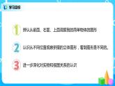 人教版数学四年级下册第二单元第二课时《从同一位置观察不同物体》课件+教案+习题