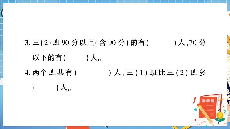 人教版数学三下 第3单元综合检测卷 讲解PPT第8页