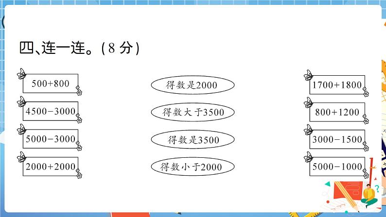 人教数学二下 第7单元强化训练（2）+答案+讲解PPT07