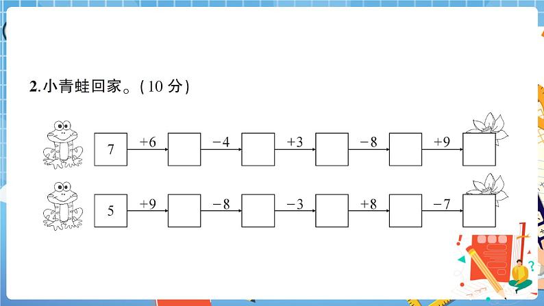 人教版数学一下 第2单元综合检测卷+答案+讲解PPT03