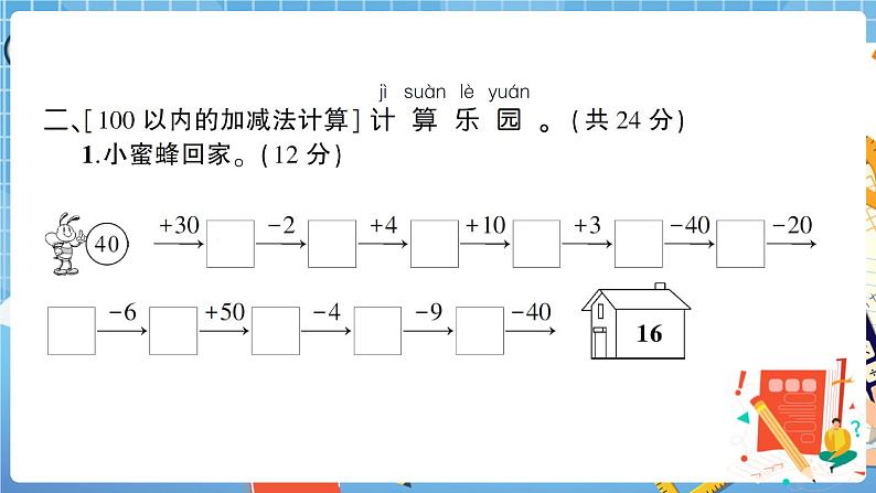 人教版数学一下 高分压轴题综合测评卷+答案+讲解PPT05